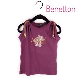 NWT Benetton Girls Tank Top